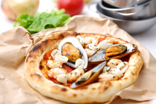 Pizza pescatore　 — Stock Photo, Image